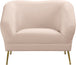 Hermosa Velvet Chair - Furniture Depot