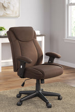 Load image into Gallery viewer, Corbindale Home Office Swivel Desk Chair - Brown/Black