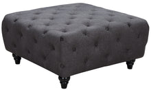 Load image into Gallery viewer, Chesterfield Velvet Ottoman - Furniture Depot
