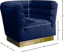 Load image into Gallery viewer, Bellini Velvet Chair - Furniture Depot