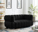 Gwen Velvet Loveseat - Furniture Depot