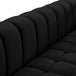 Gwen Velvet Loveseat - Furniture Depot