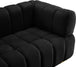 Gwen Velvet Loveseat - Furniture Depot