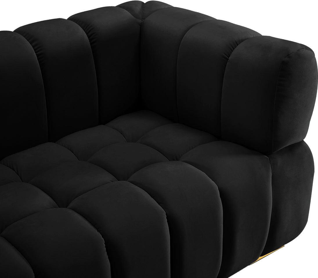 Gwen Velvet Sofa - Furniture Depot