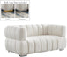 Gwen Velvet Loveseat - Furniture Depot