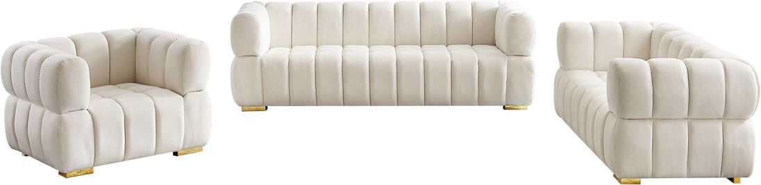 Gwen Velvet Sofa - Furniture Depot