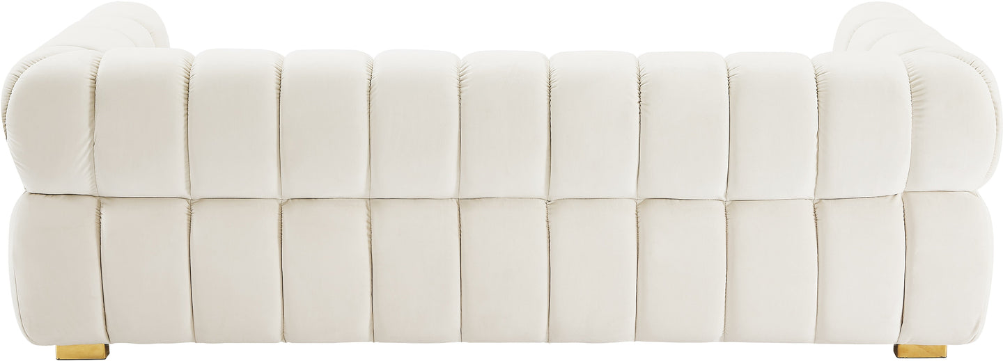 Gwen Velvet Sofa - Furniture Depot