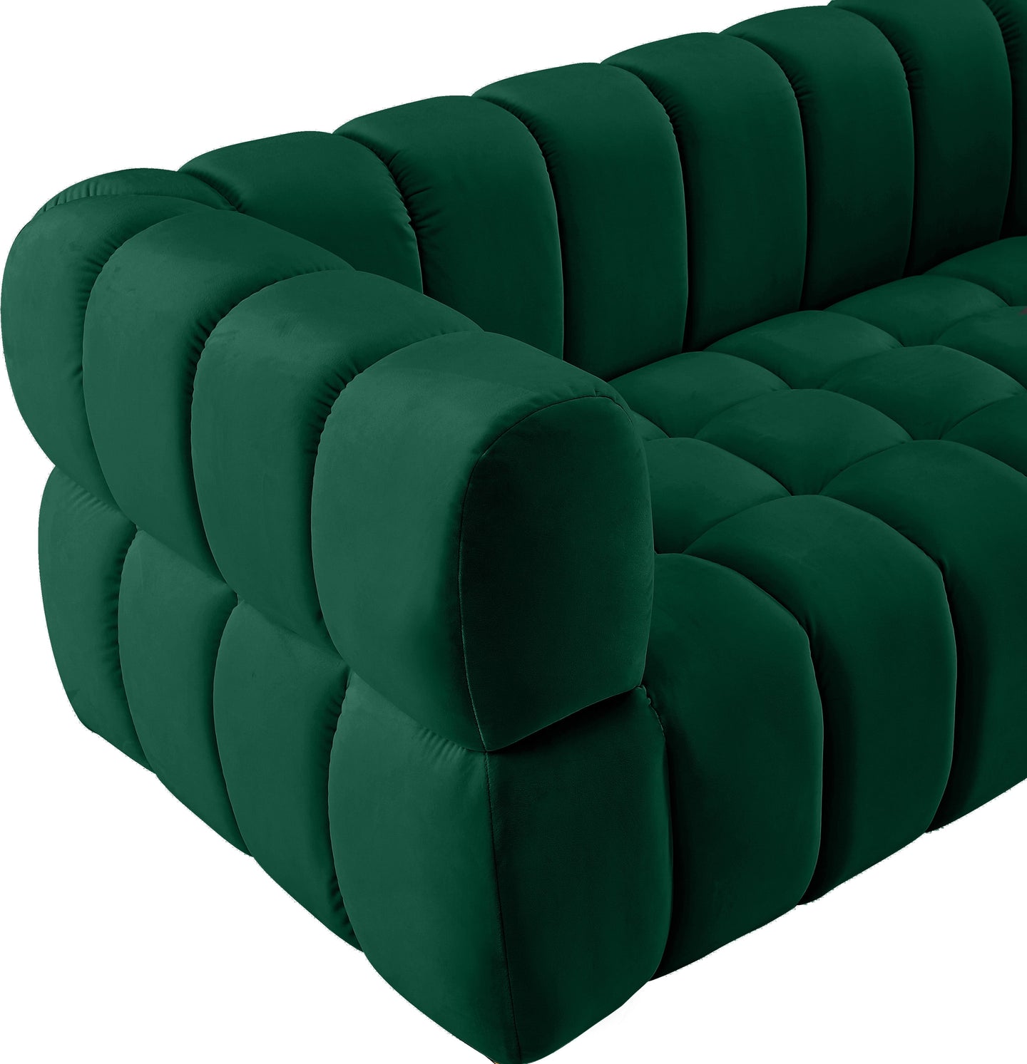 Gwen Velvet Sofa - Furniture Depot