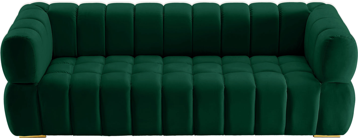 Gwen Velvet Sofa - Furniture Depot