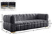 Gwen Velvet Sofa - Furniture Depot