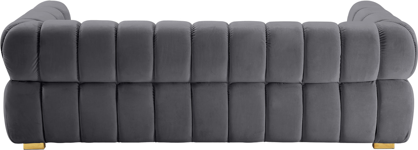 Gwen Velvet Sofa - Furniture Depot