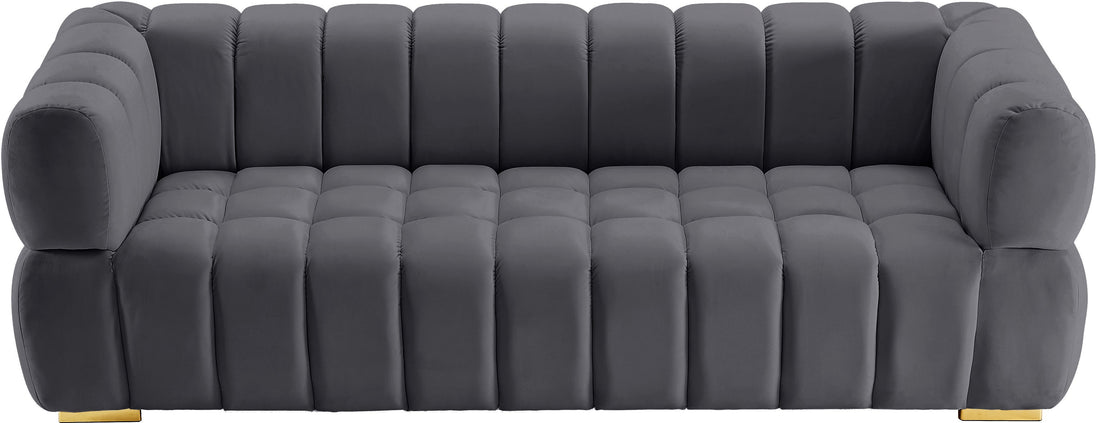 Gwen Velvet Sofa - Furniture Depot