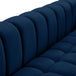 Gwen Velvet Loveseat - Furniture Depot