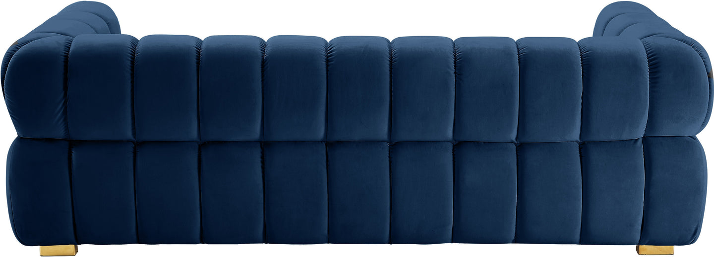 Gwen Velvet Sofa - Furniture Depot