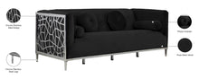 Load image into Gallery viewer, Opal Velvet Sofa - Furniture Depot