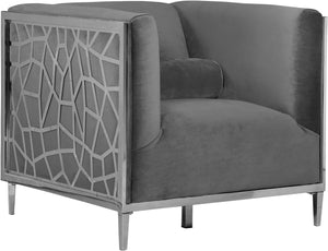 Opal Velvet Chair - Furniture Depot