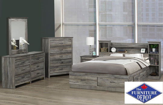 Julianne Storage Complete Bedroom Suite - Furniture Depot