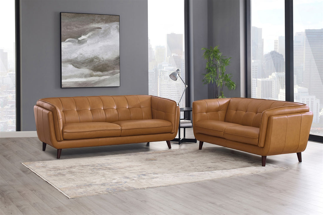 Allegro Top-Grain Leather Collection - Furniture Depot