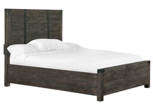 Load image into Gallery viewer, Abington Panel Bed In Weathered Charcoal
