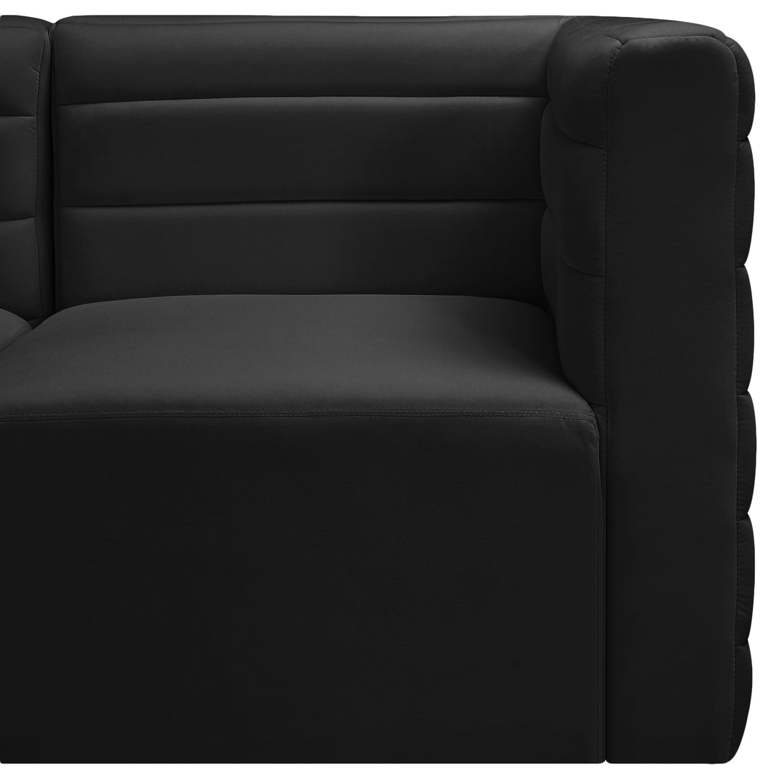 Quincy Velvet Modular Sofa - Furniture Depot