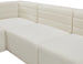 Quincy Velvet Modular Sofa - Furniture Depot