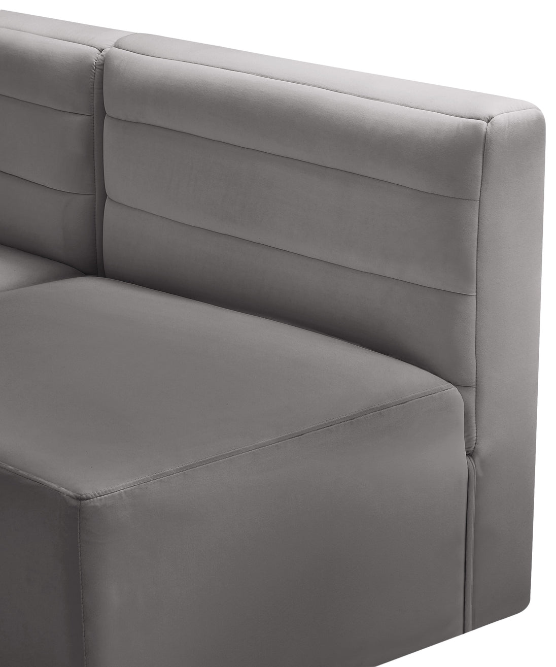 Quincy Velvet Modular Sofa - Furniture Depot