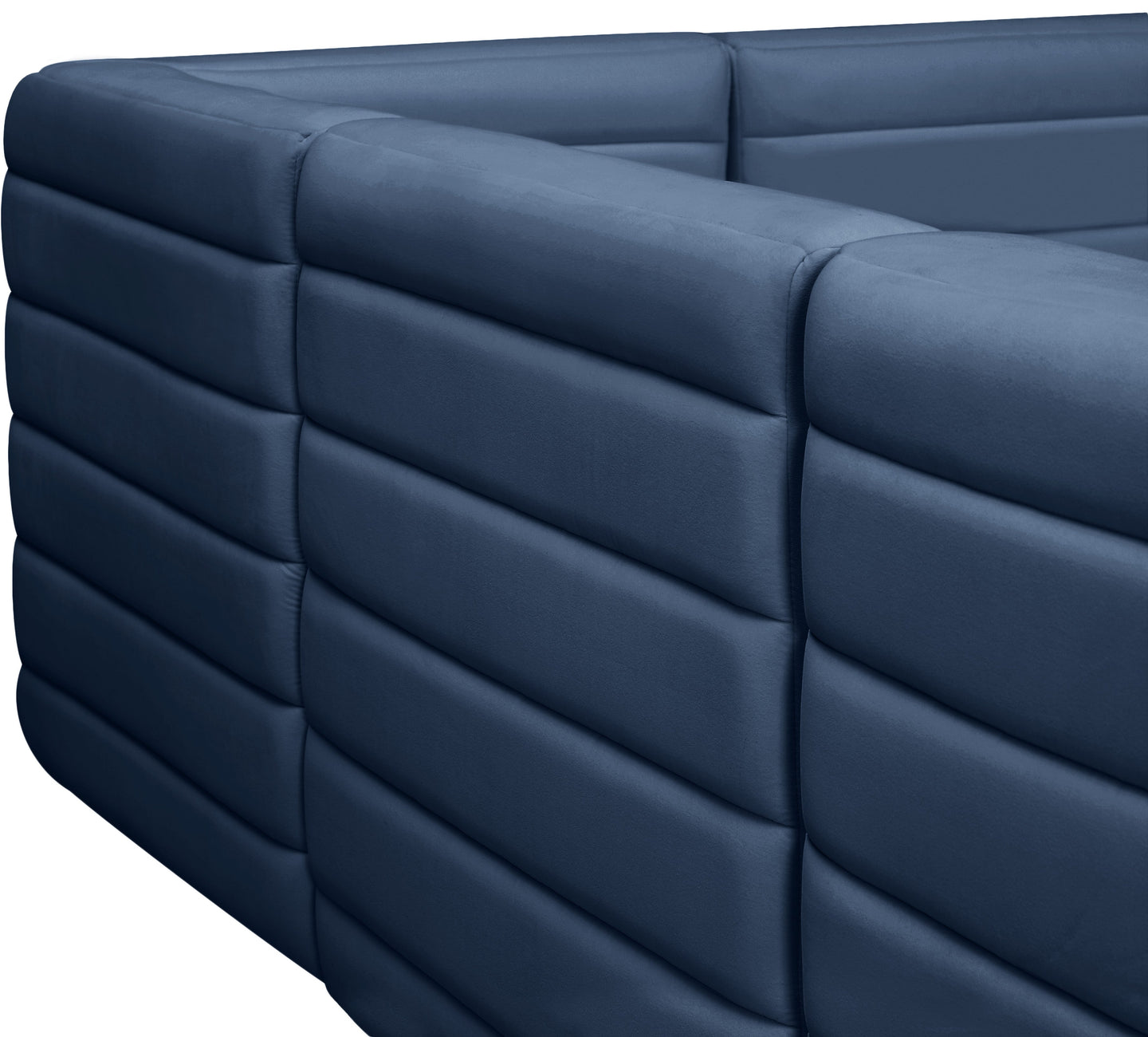 Quincy Velvet Modular Sofa - Furniture Depot