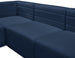 Quincy Velvet Modular Sofa - Furniture Depot