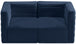 Quincy Velvet Modular Sofa - Furniture Depot