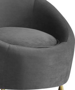 Serpentine Velvet Chair - Sterling House Interiors (7679012569336)