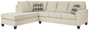 Abinger Left Arm Facing Chaise 2 Pc Sectional - Natural