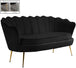 Gardenia Velvet Loveseat - Furniture Depot