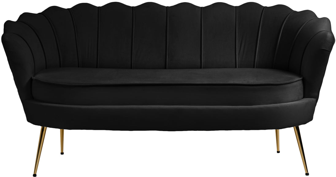 Gardenia Velvet Loveseat - Furniture Depot