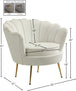 Gardenia Velvet Chair - Furniture Depot