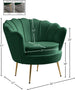 Gardenia Velvet Chair - Furniture Depot