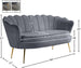 Gardenia Velvet Loveseat - Furniture Depot