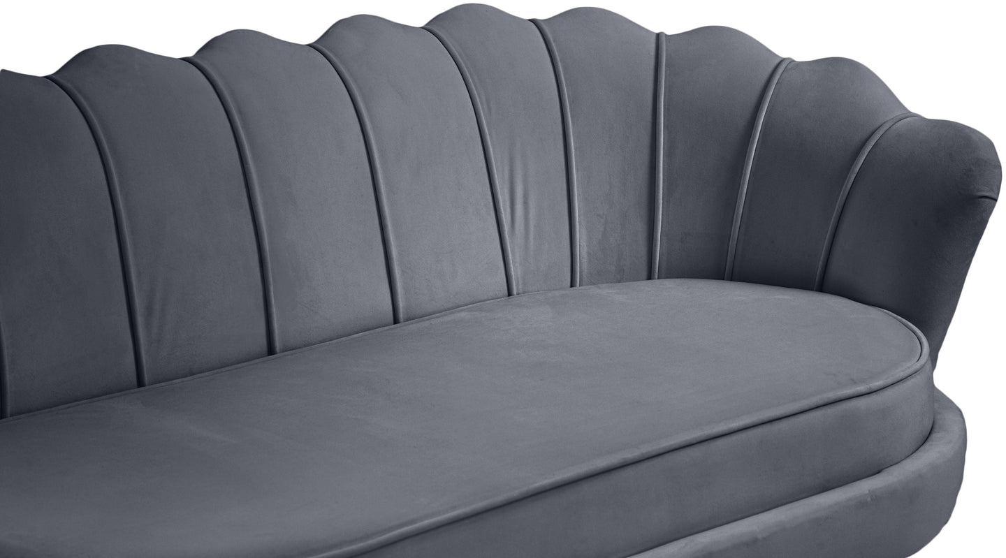 Gardenia Velvet Loveseat - Furniture Depot