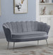 Gardenia Velvet Loveseat - Furniture Depot