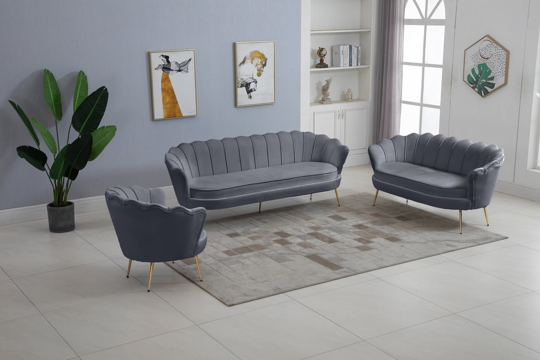 Gardenia Velvet Sofa - Furniture Depot