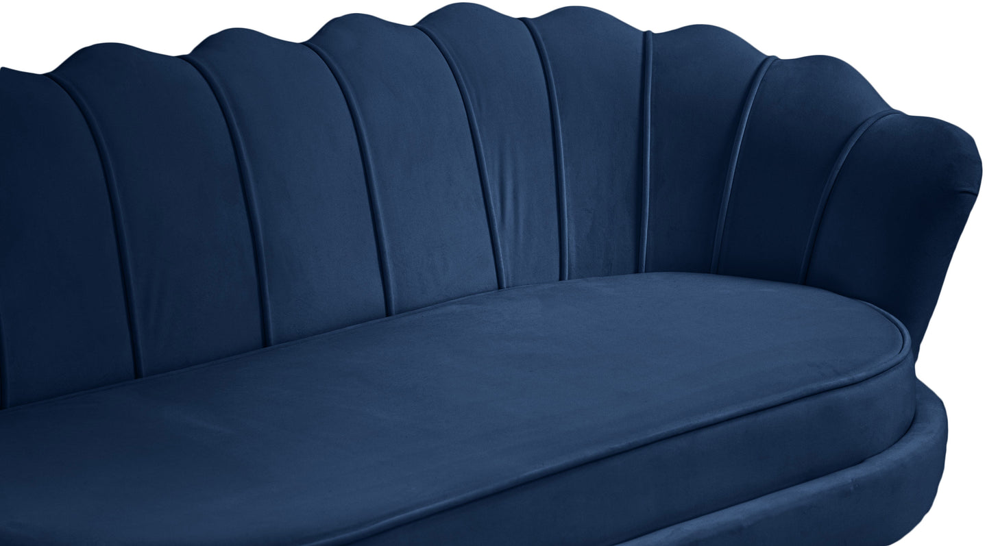 Gardenia Velvet Loveseat - Furniture Depot