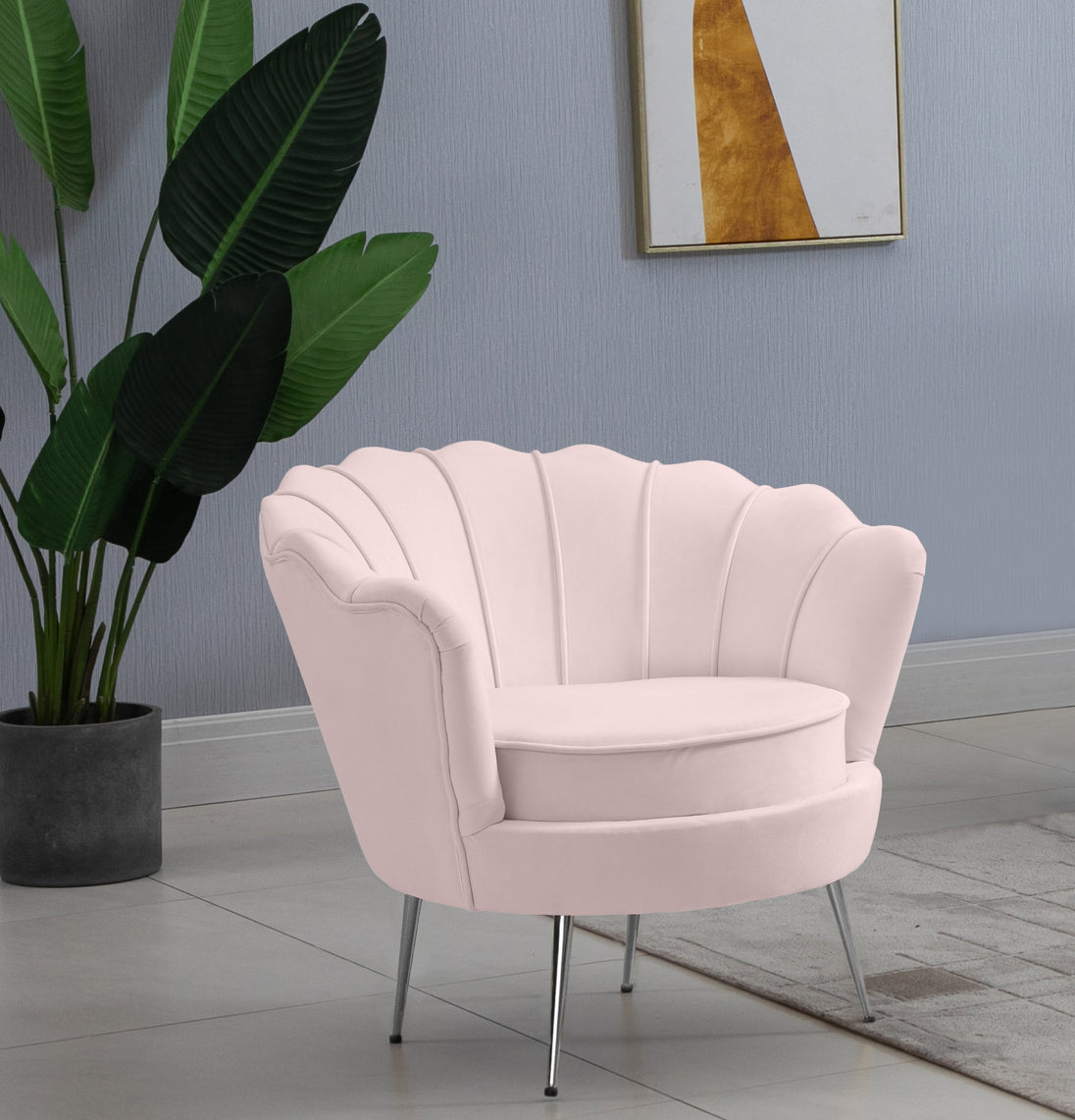 Gardenia Velvet Chair - Furniture Depot