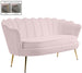 Gardenia Velvet Loveseat - Furniture Depot