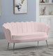 Gardenia Velvet Loveseat - Furniture Depot