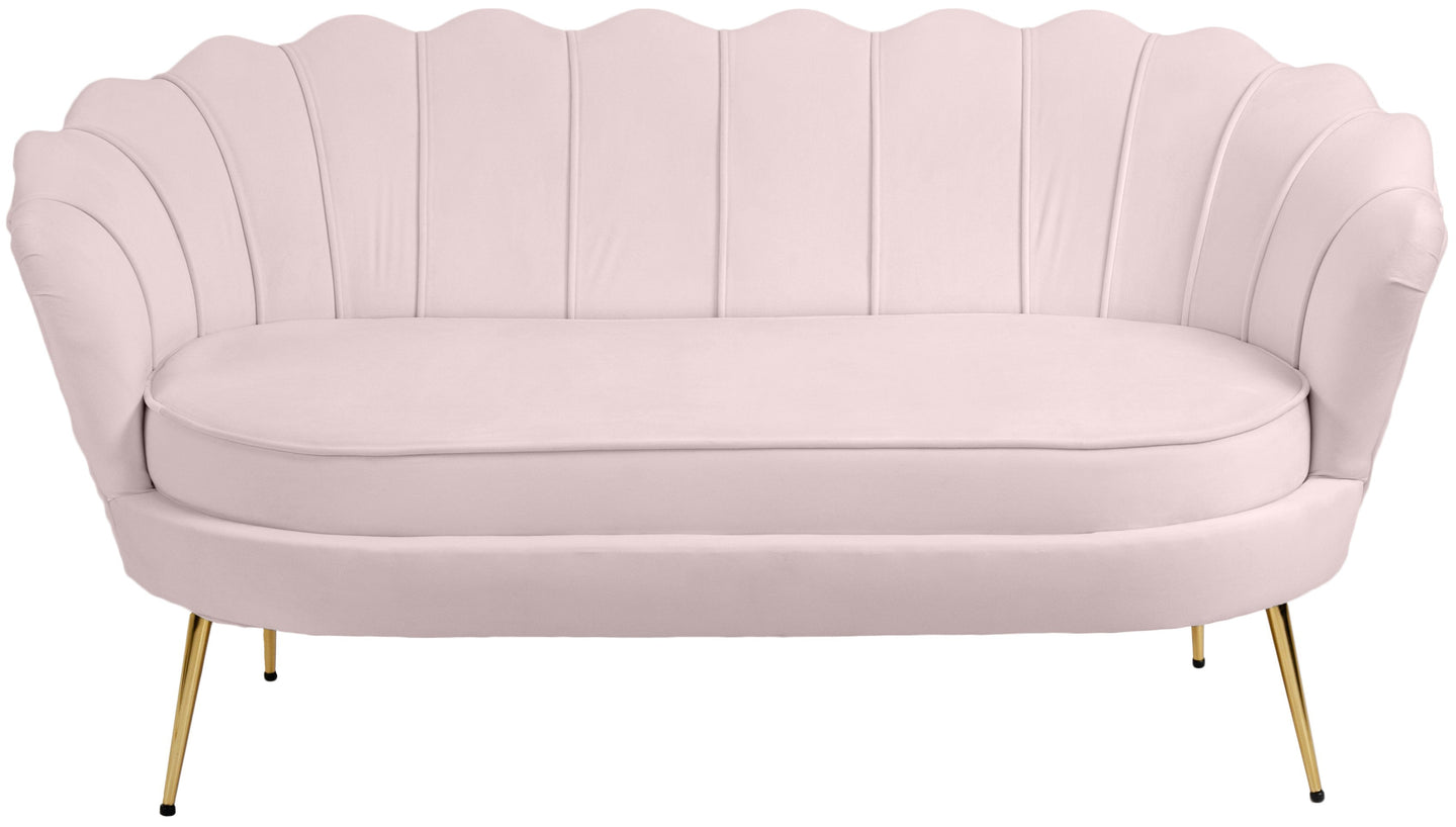 Gardenia Velvet Loveseat - Furniture Depot