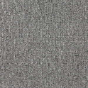 Mackenzie Grey Durable Linen Ottoman - Furniture Depot (7679013847288)