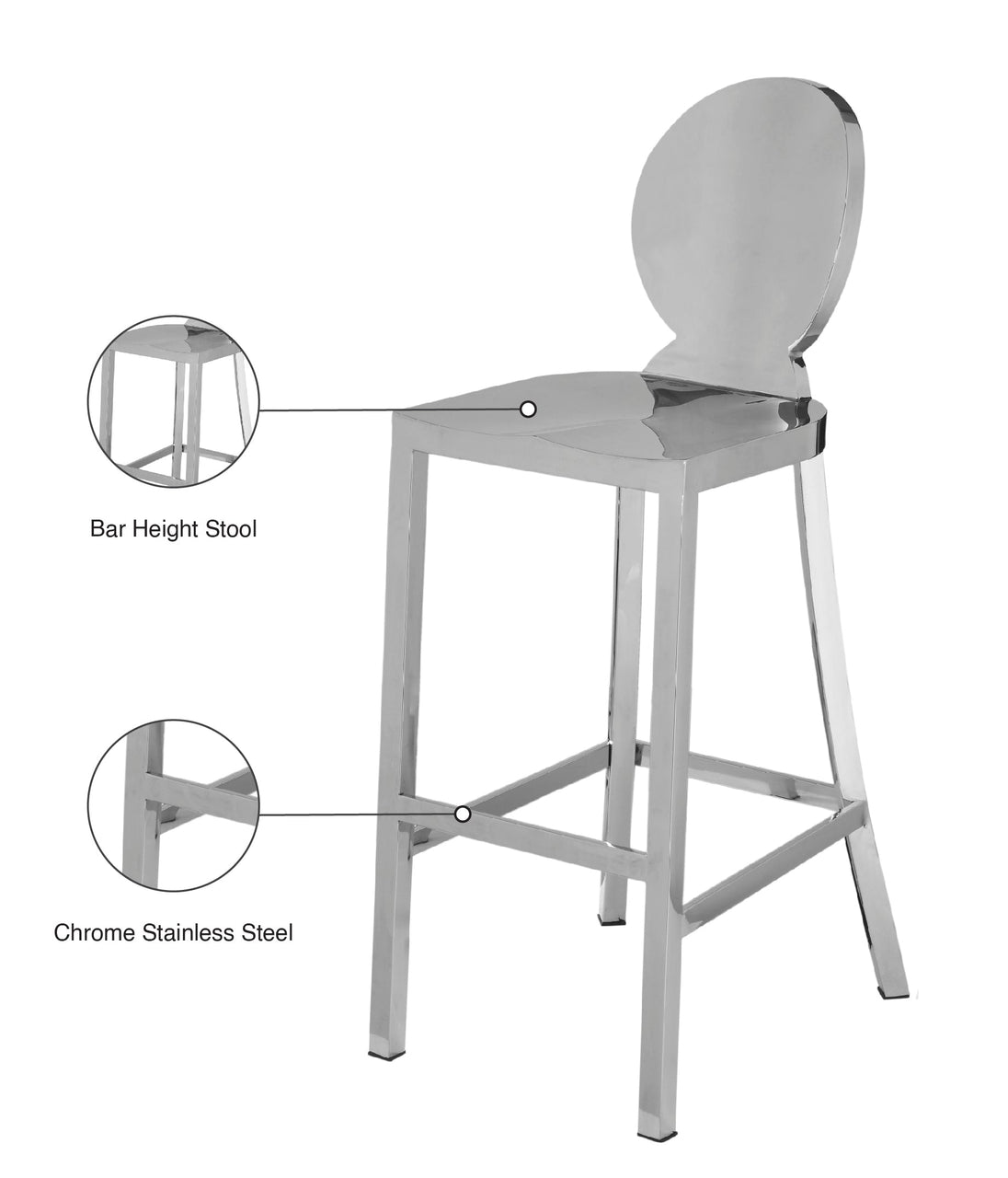 Maddox Stool - Furniture Depot