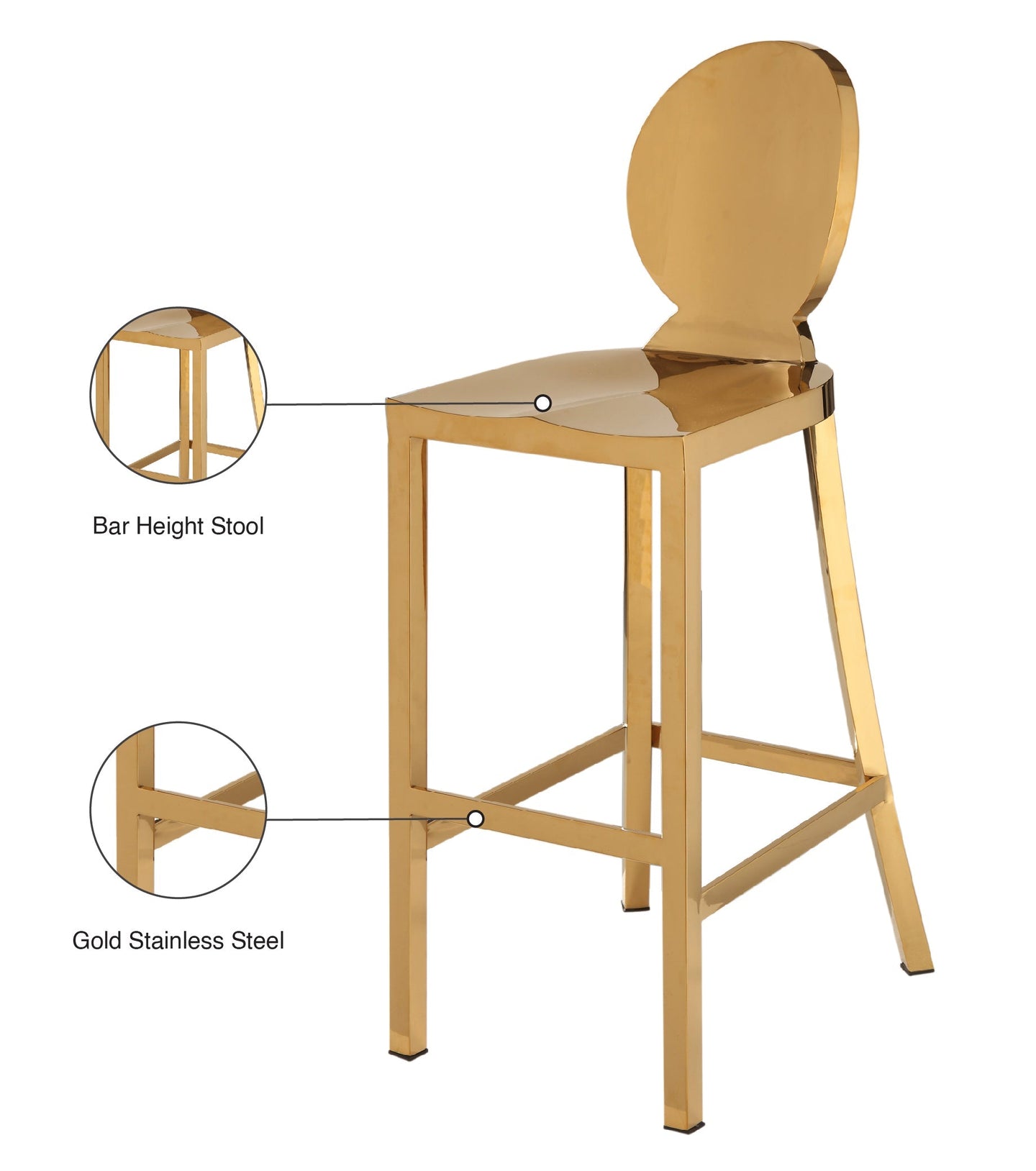 Maddox Stool - Furniture Depot