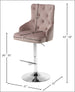 Claude Velvet Adjustable Stool - Furniture Depot (7679015158008)