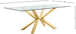 Capri Gold Dining Table - Furniture Depot (7679015420152)