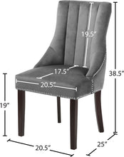 Load image into Gallery viewer, Oxford Velvet Dining Chair - Furniture Depot